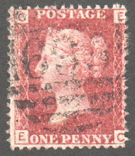 Great Britain Scott 33 Used Plate 159 - EC - Click Image to Close